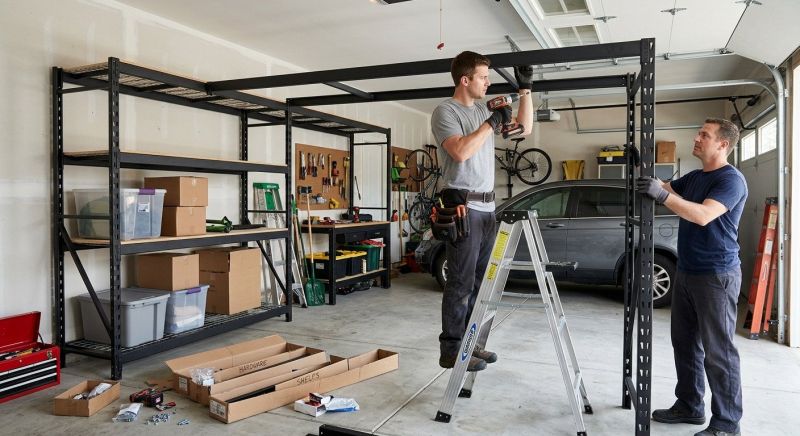 Garage Shelves Installation in Montgomery County, MD